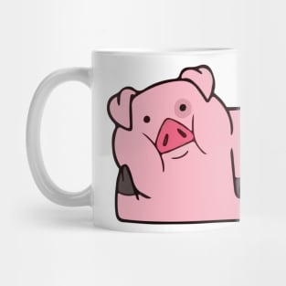 Waddles Pig Cartoon Lying Mug